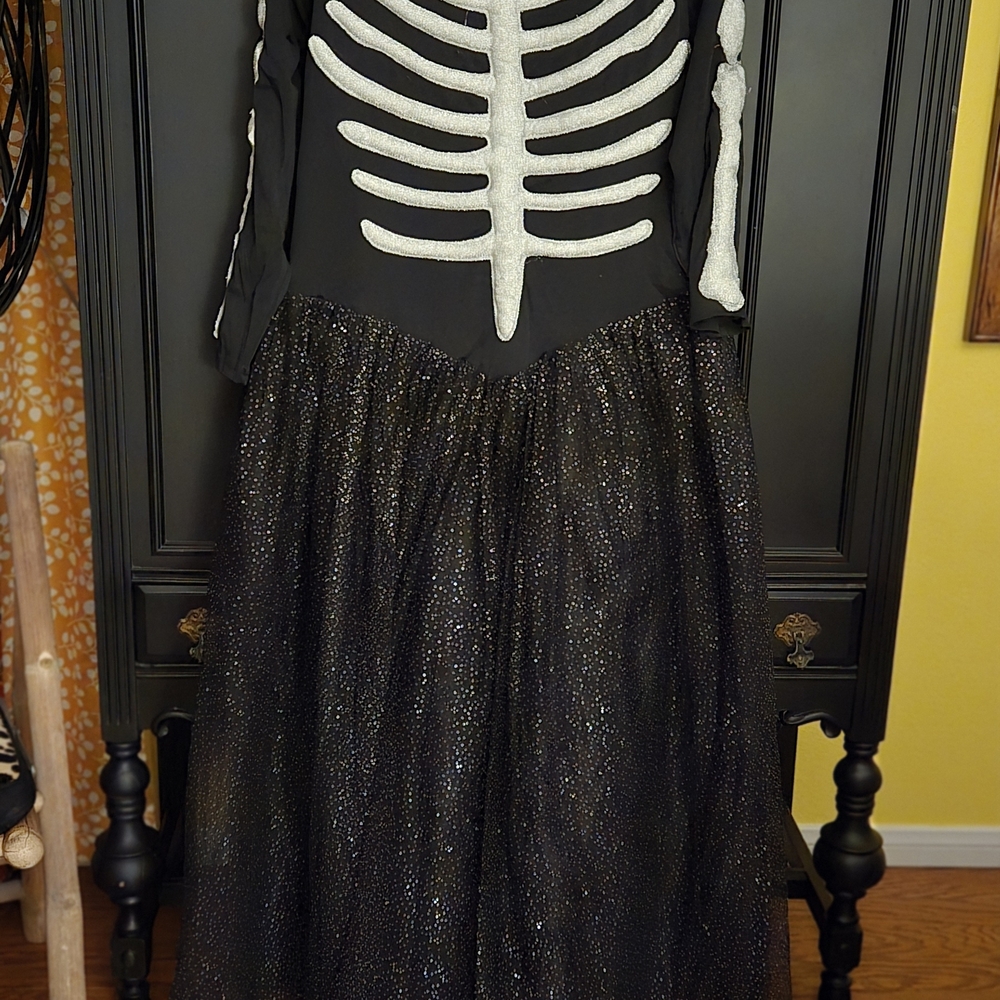 Adult Skeleton Dancing Costume